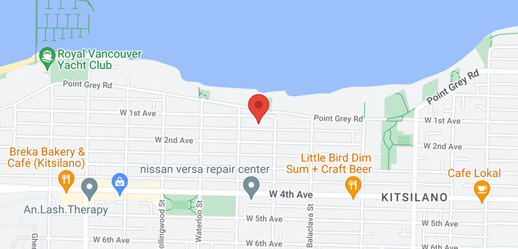 map of 3236 W 1ST AVENUE